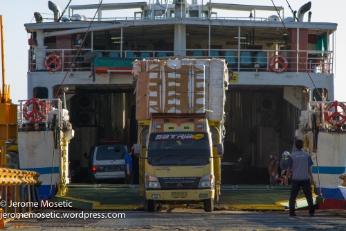 Ferry transport for the next island hop